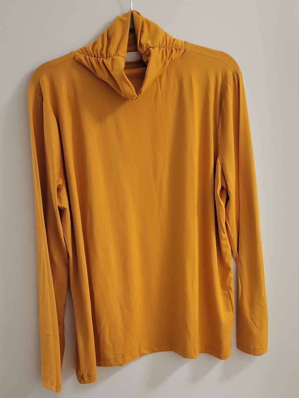 Zenana Mustard ‎ Long Sleeve Turtleneck Shirt